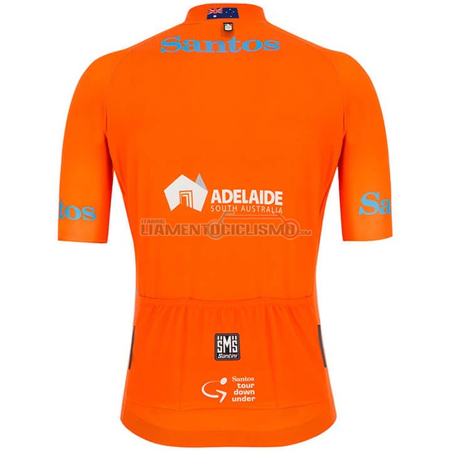 Abbigliamento Ciclismo Tour Down Under Ochre Manica Corta 2019 Arancione